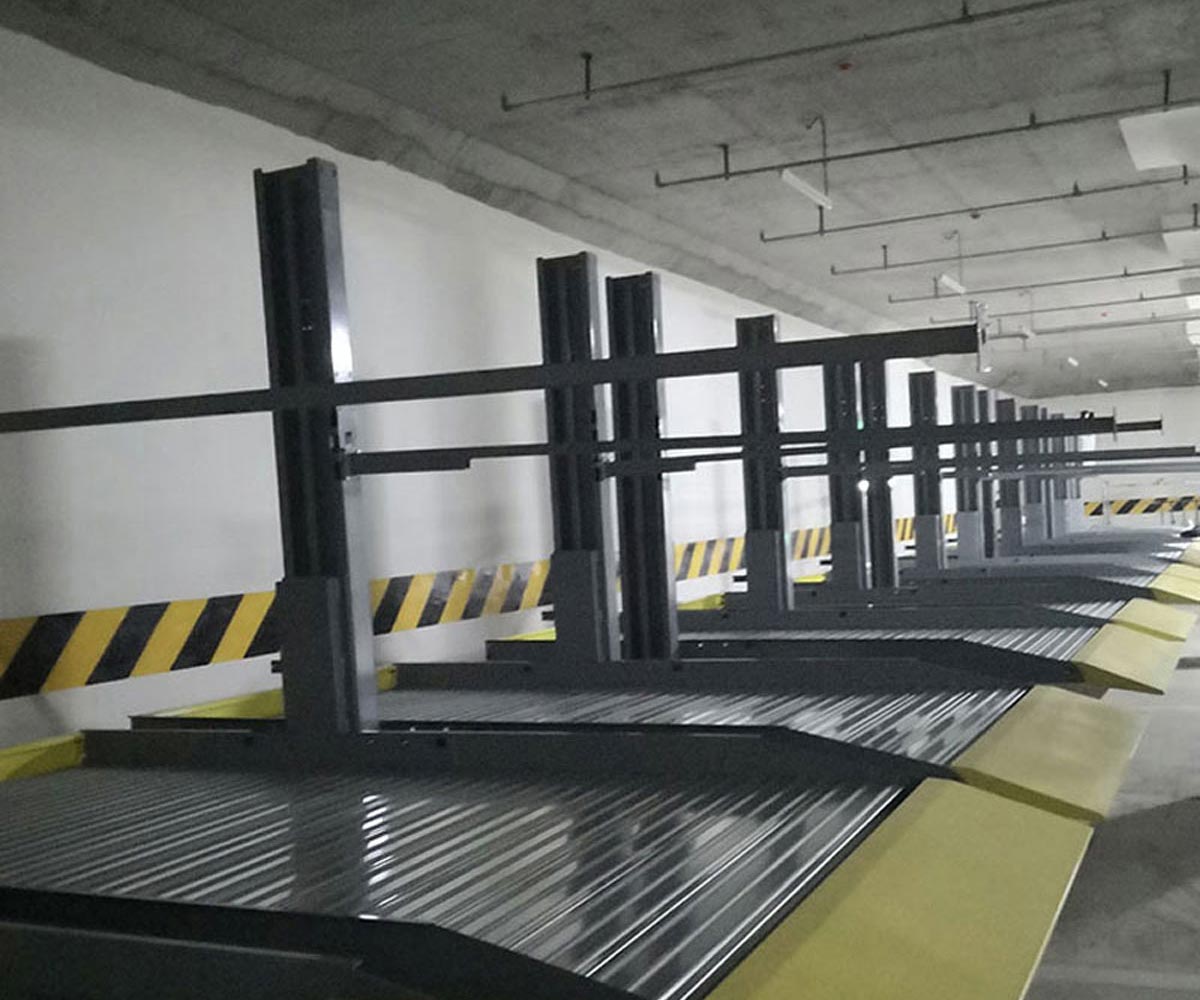 四柱停車(chē)庫改造