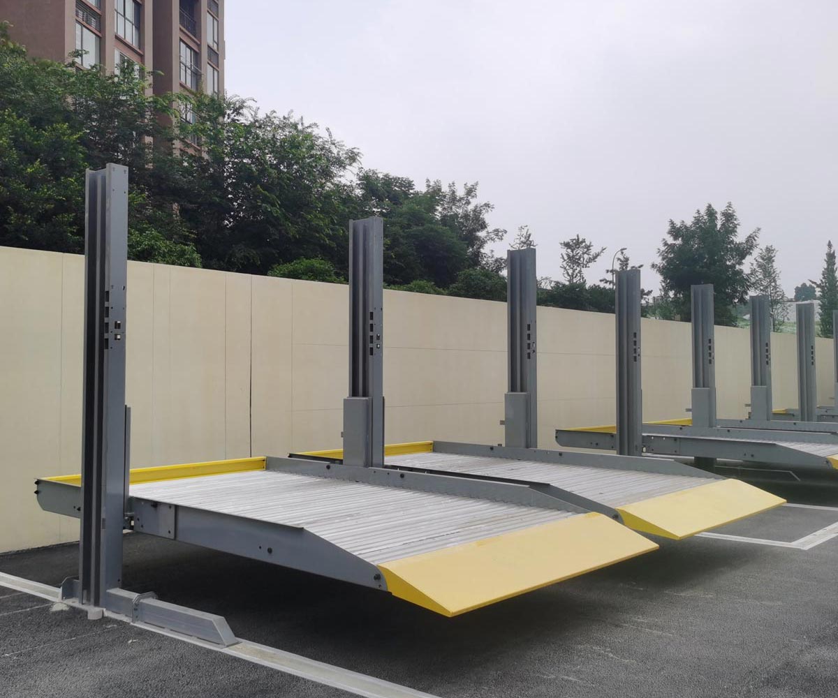 兩柱升降式立體停車(chē)設備短租