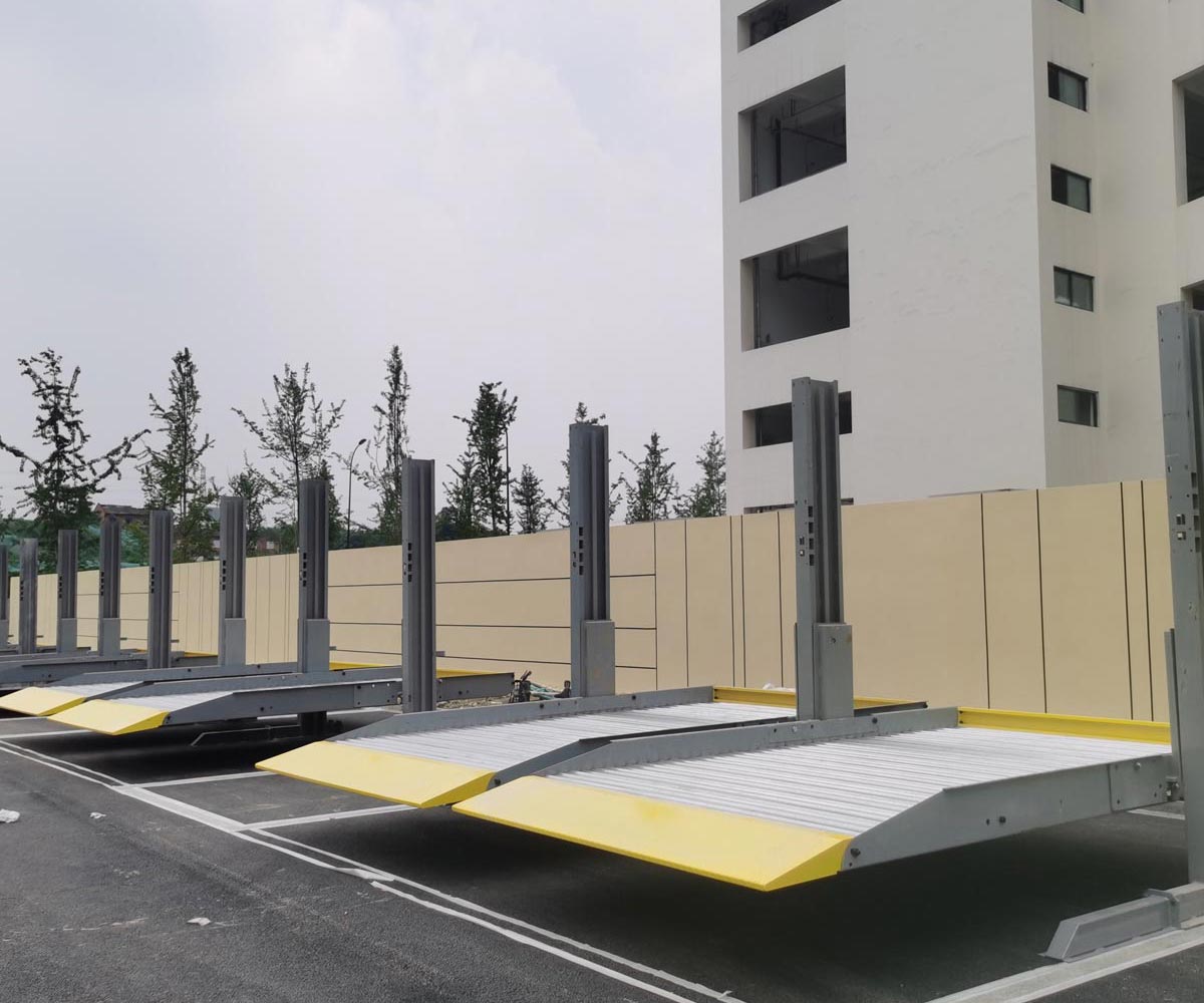 雙柱立體停車(chē)場(chǎng)回收