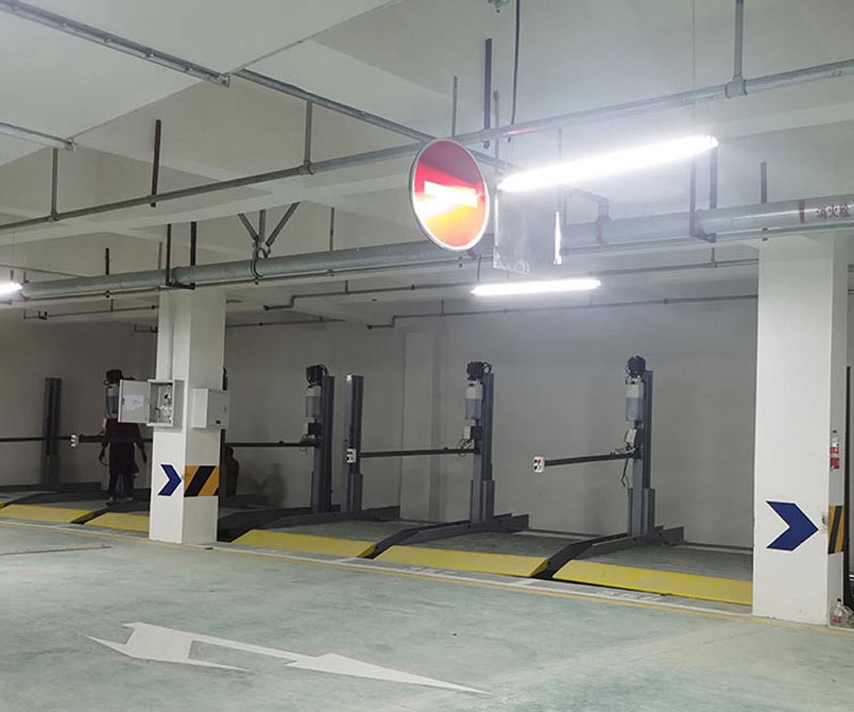 鳳岡PSH升降平移停車(chē)庫過(guò)驗收