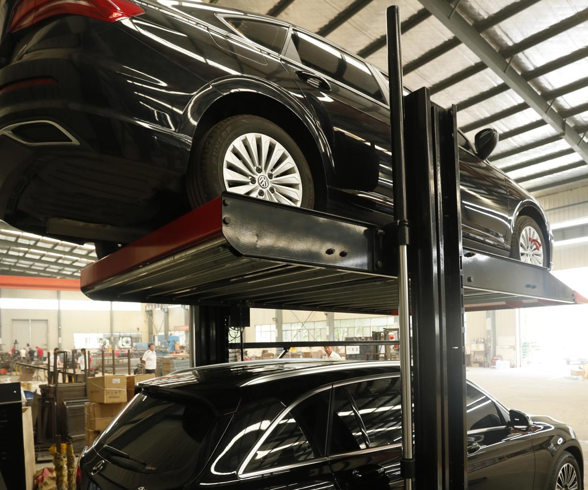 兩柱簡(jiǎn)易升降式立體車(chē)庫設備