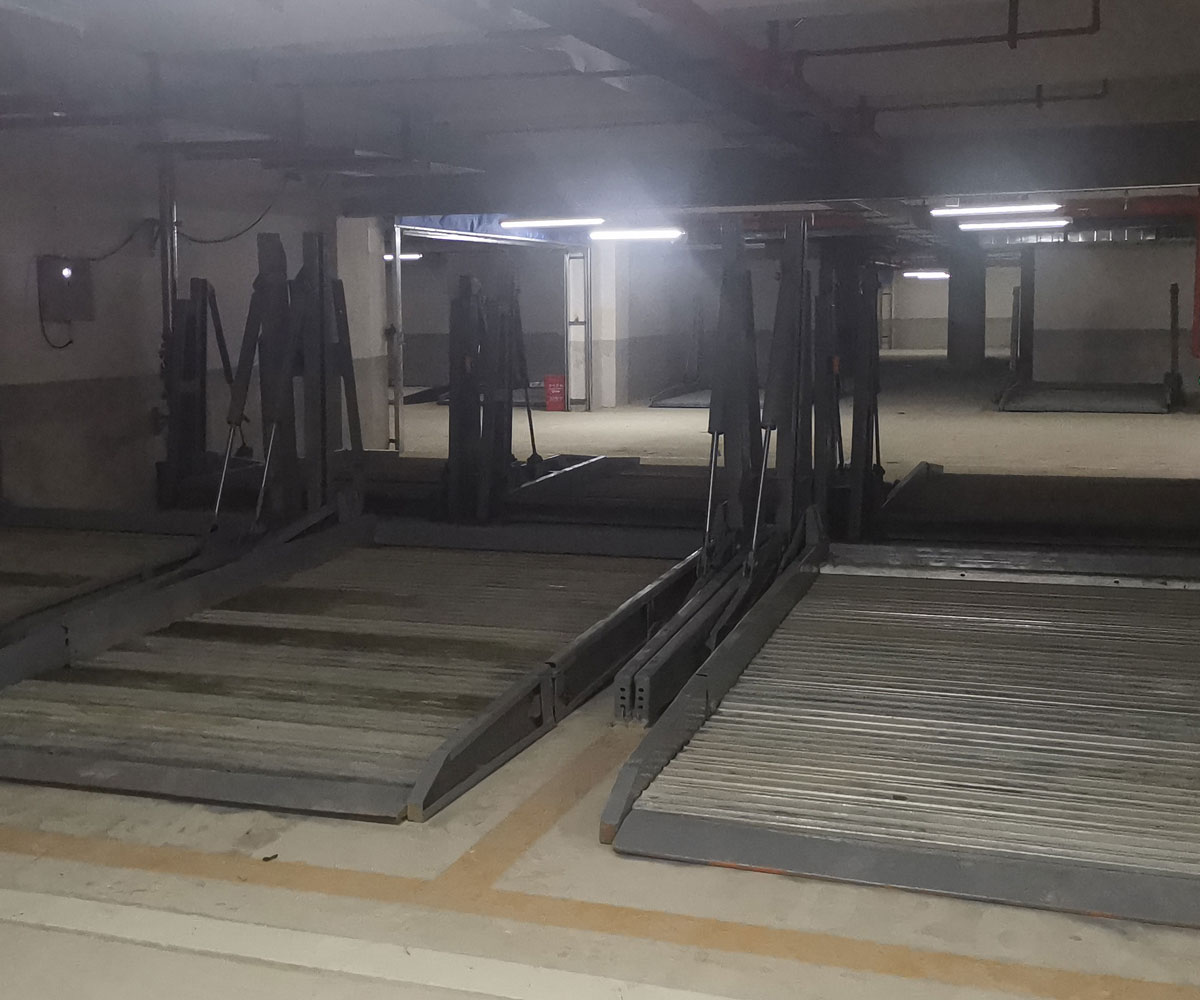 甕安五層立體車(chē)庫能節省四倍空間