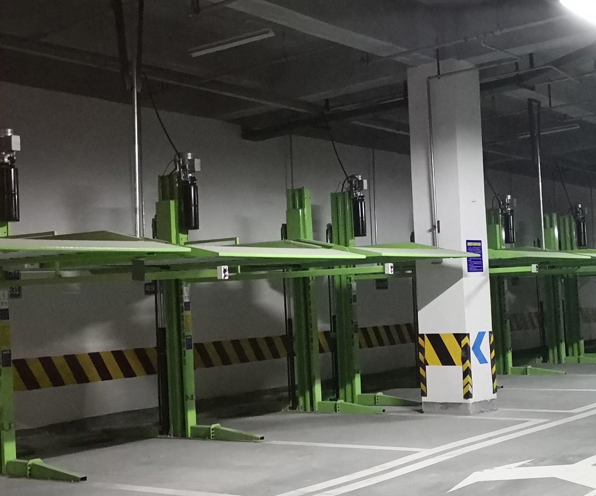 普定升降式立體停車(chē)設備